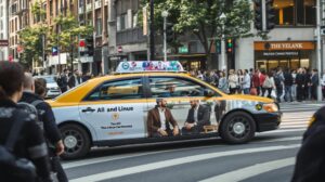 publicite taxi