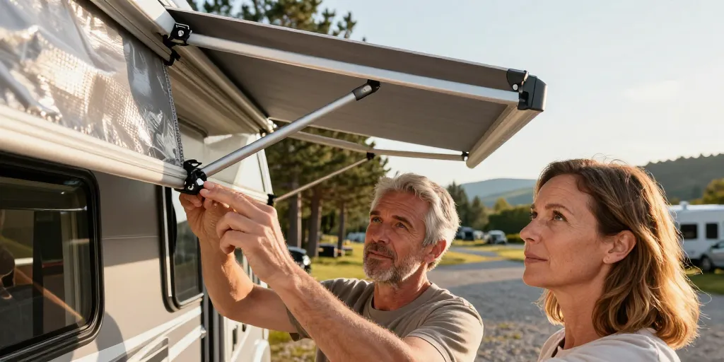 Stores extérieurs pour camping car : le meilleur modèle, comment le choisir ?